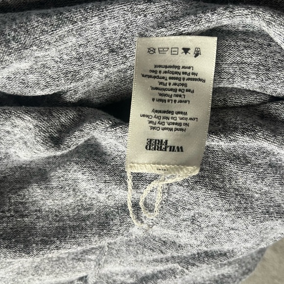 Wilfred Free Rayon Heather Grey Skirt XS - Picture 5 of 5